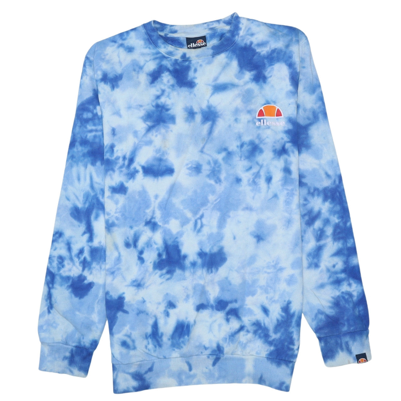 Mens UK Size S ellesse Blue Pullover Sweatshirt