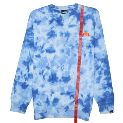 Mens UK Size S ellesse Blue Pullover Sweatshirt