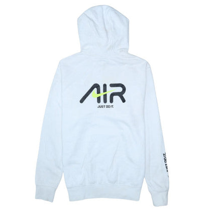 Mens UK Size M Nike White Pullover Hoodie
