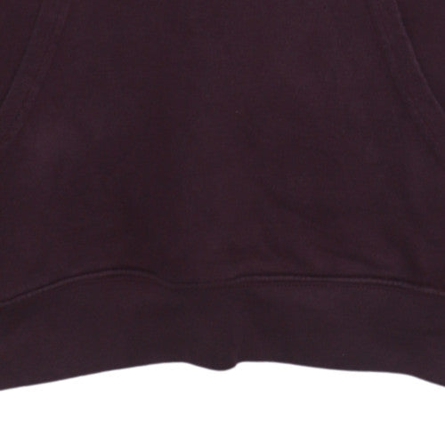 Mens UK Size L Champion Purple Pullover Hoodie