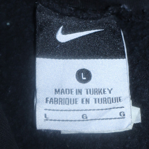 Mens UK Size L Nike Black Pullover Hoodie