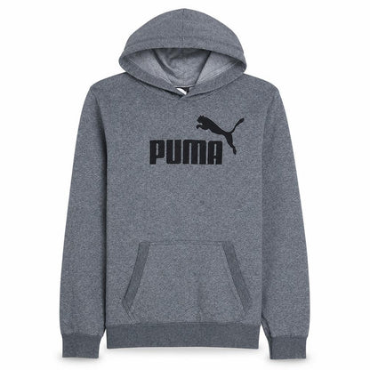 Mens UK Size L PUMA Grey Pullover Hoodie