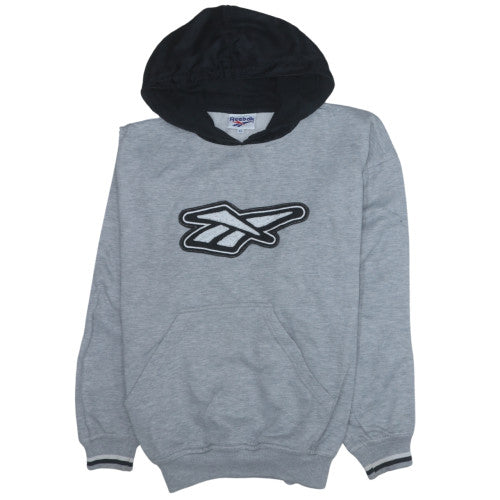 Mens UK Size XL Reebok Grey Pullover Hoodie