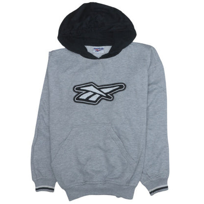 Mens UK Size XL Reebok Grey Pullover Hoodie