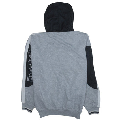 Mens UK Size XL Reebok Grey Pullover Hoodie