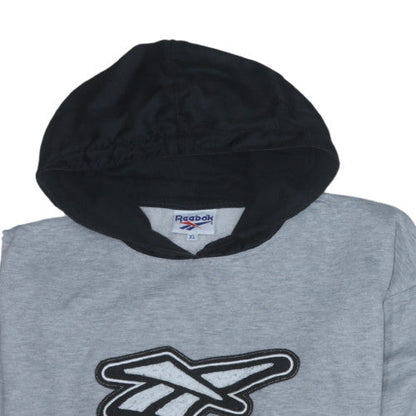 Mens UK Size XL Reebok Grey Pullover Hoodie