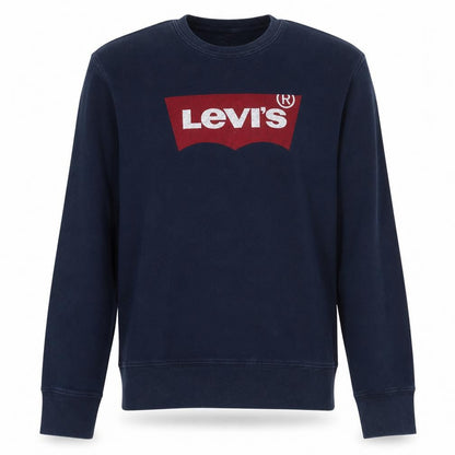 Mens UK Size M Levi's Blue Pullover Sweatshirt