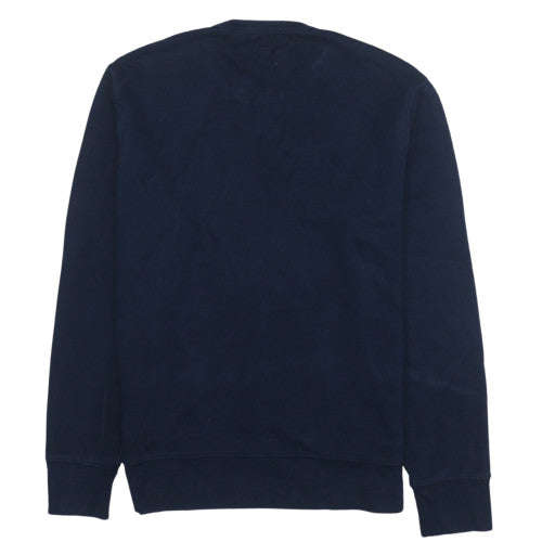 Mens UK Size M Levi's Blue Pullover Sweatshirt
