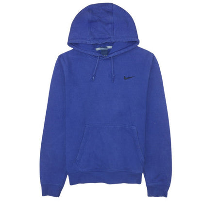 Mens UK Size M Nike Blue Pullover Hoodie