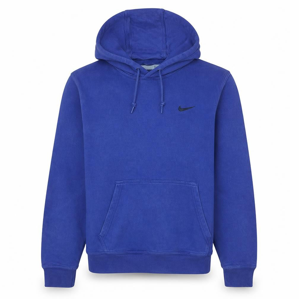 Mens UK Size M Nike Blue Pullover Hoodie