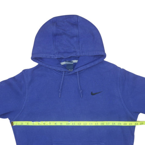 Mens UK Size M Nike Blue Pullover Hoodie