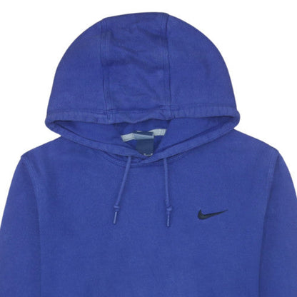 Mens UK Size M Nike Blue Pullover Hoodie