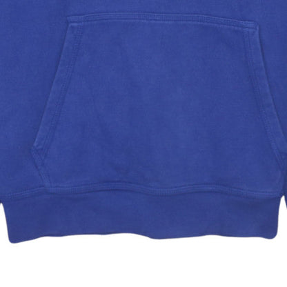 Mens UK Size M Nike Blue Pullover Hoodie