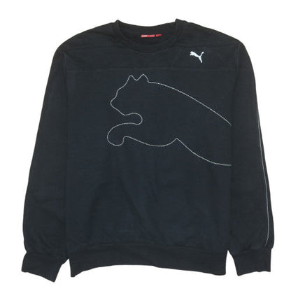 Mens UK Size 2XL PUMA Black Pullover Sweatshirt