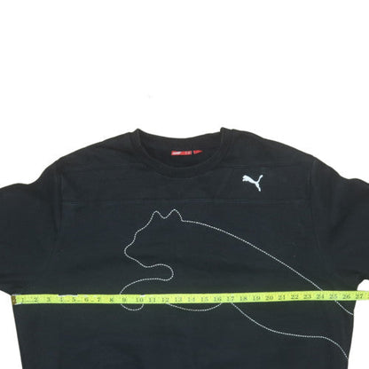 Mens UK Size 2XL PUMA Black Pullover Sweatshirt