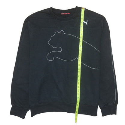 Mens UK Size 2XL PUMA Black Pullover Sweatshirt