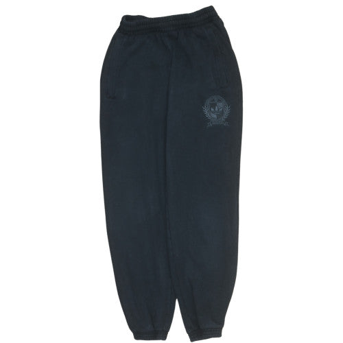 Mens UK Size S adidas Regular Fit Jogger Black Trousers