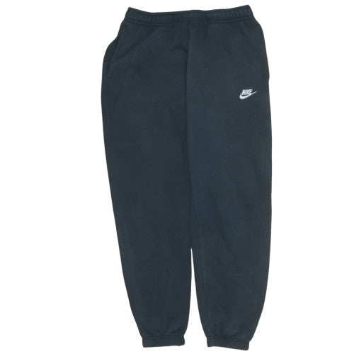 Mens UK Size M Nike Regular Fit Jogger Black Trousers