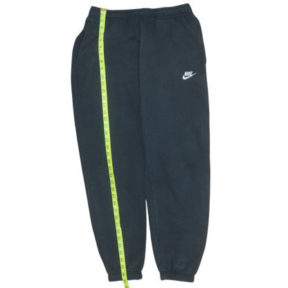 Mens UK Size M Nike Regular Fit Jogger Black Trousers