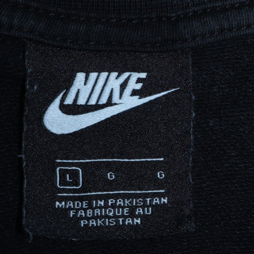 Womens UK Size L Nike Black Pullover Sweatshirt