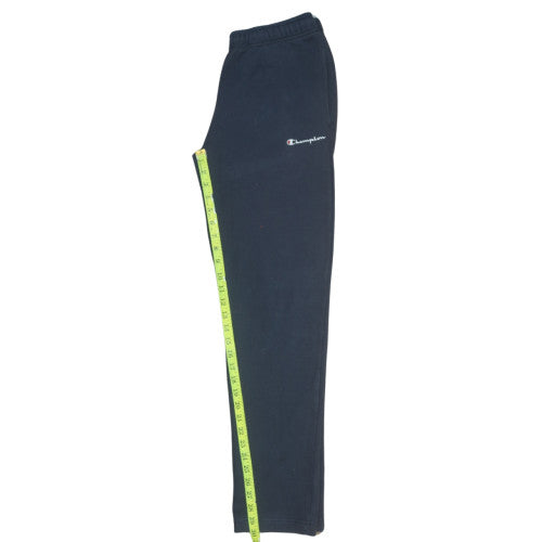Mens UK Size S Champion Regular Fit Sweatpants Black Trousers