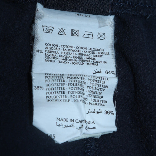 Mens UK Size S Champion Regular Fit Sweatpants Black Trousers