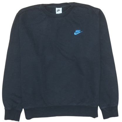 Mens UK Size L Nike Black Pullover Sweatshirt