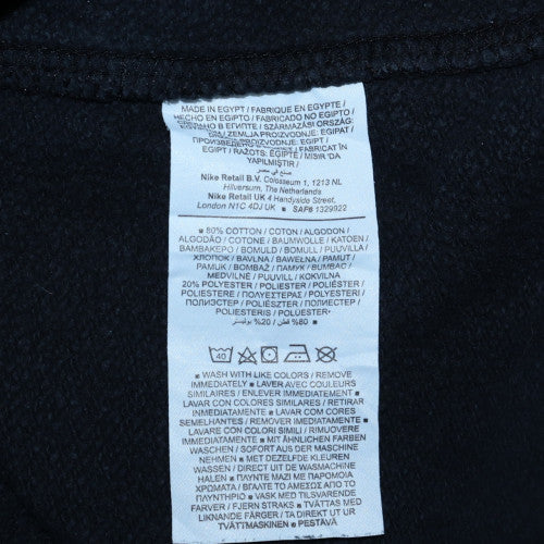 Mens UK Size L Nike Black Pullover Sweatshirt