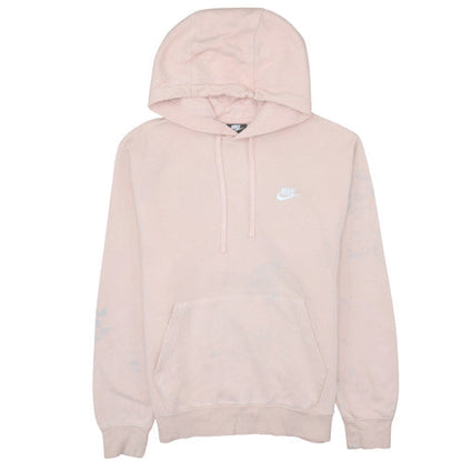 Womens UK Size M Nike Pink Pullover Hoodie