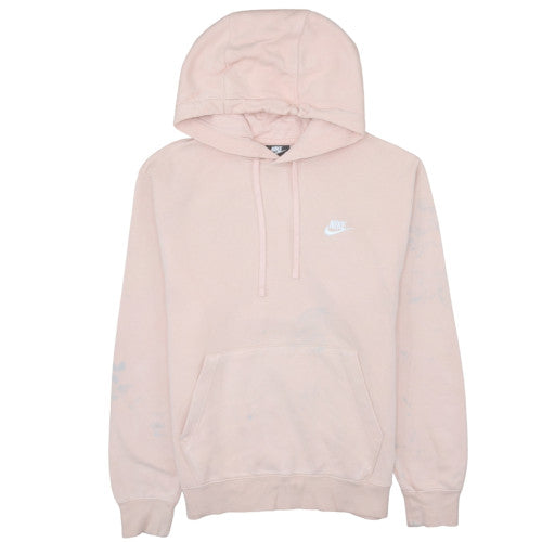 Womens UK Size M Nike Pink Pullover Hoodie