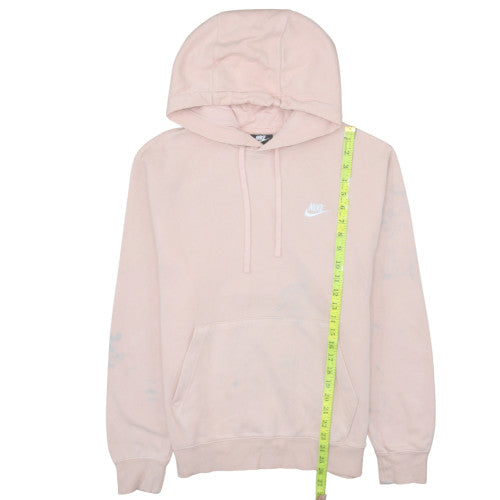 Womens UK Size M Nike Pink Pullover Hoodie