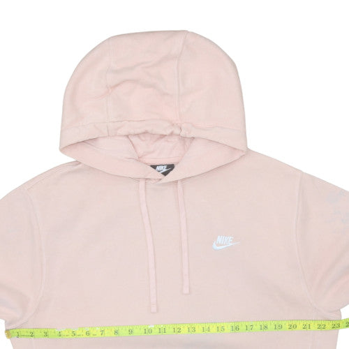 Womens UK Size M Nike Pink Pullover Hoodie
