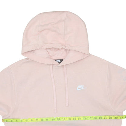 Womens UK Size M Nike Pink Pullover Hoodie