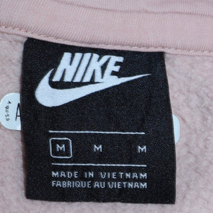Womens UK Size M Nike Pink Pullover Hoodie