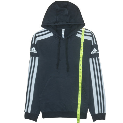 Mens UK Size S adidas Black Pullover Hoodie