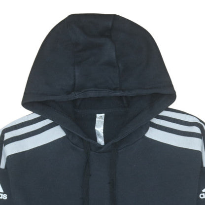 Mens UK Size S adidas Black Pullover Hoodie