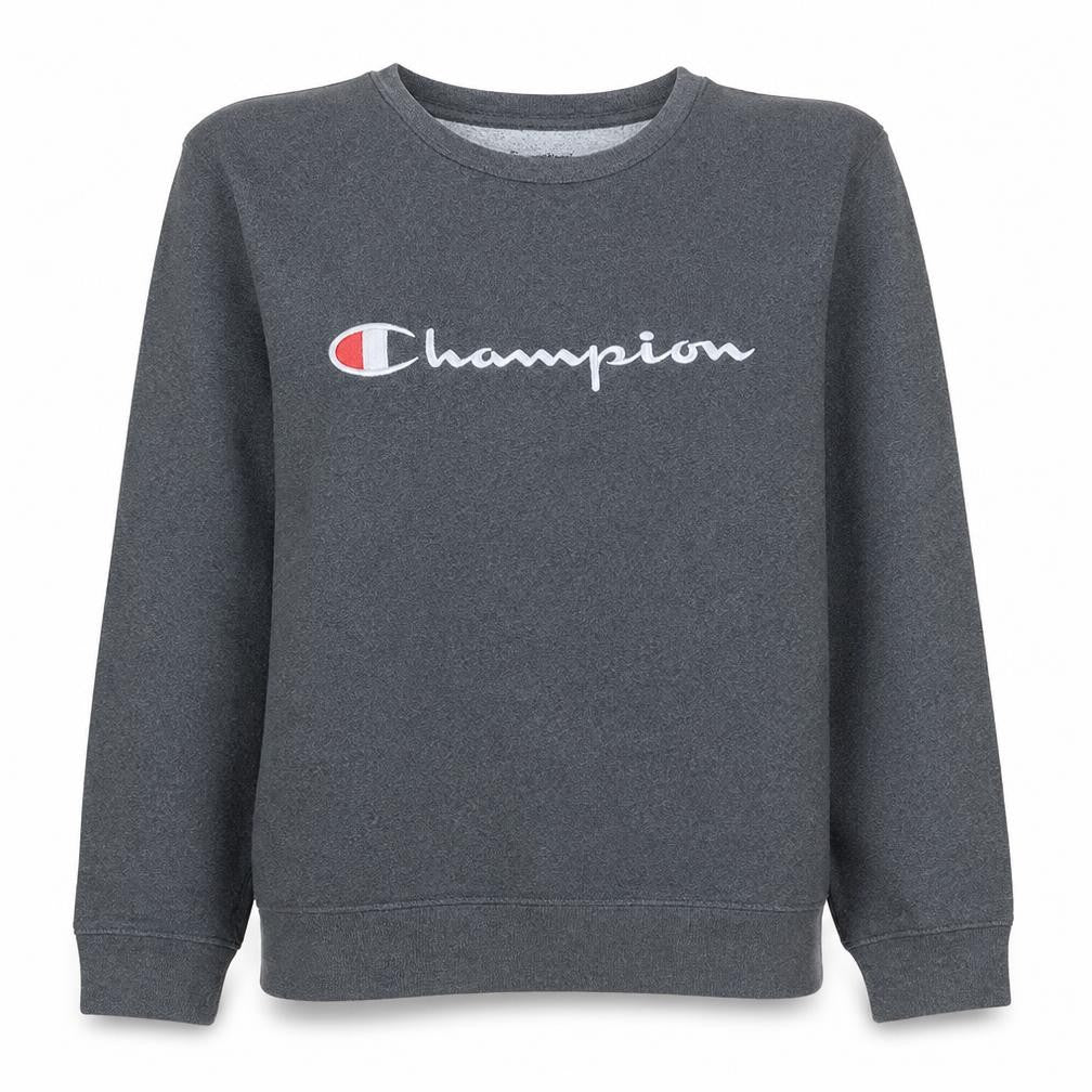 Womens UK Size L Champion Grey Pullover Sweatshirt
