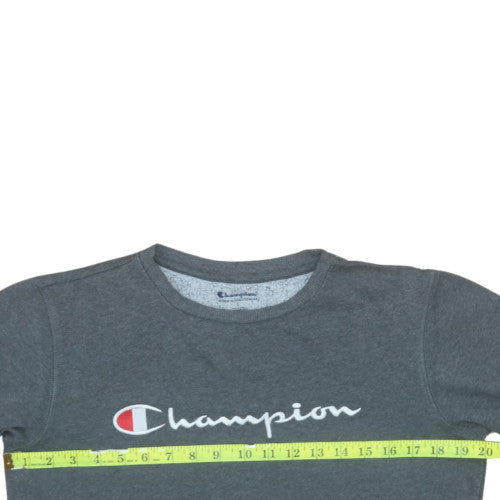 Womens UK Size L Champion Grey Pullover Sweatshirt