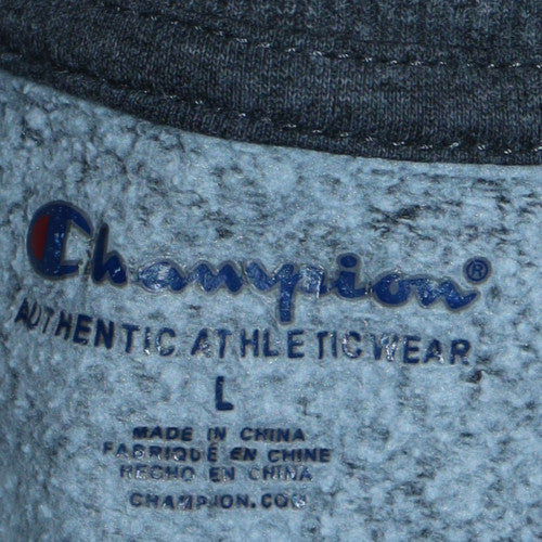 Womens UK Size L Champion Grey Pullover Sweatshirt