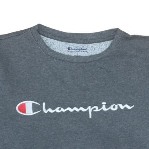 Womens UK Size L Champion Grey Pullover Sweatshirt