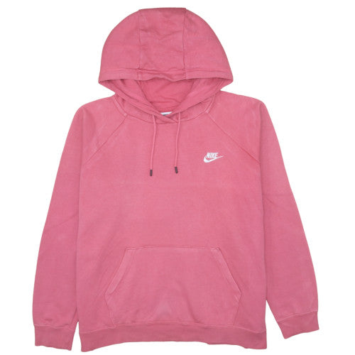 Womens UK Size XL Nike Pink Pullover Hoodie