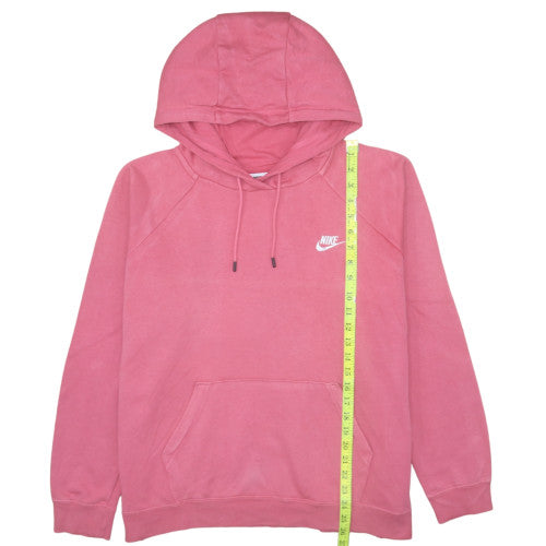 Womens UK Size XL Nike Pink Pullover Hoodie