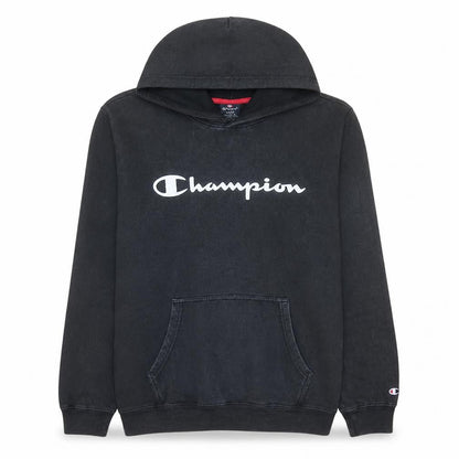 Womens UK Size L Champion Black Pullover Hoodie