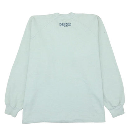 Mens UK Size L Kappa White Pullover Sweatshirt