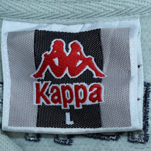 Mens UK Size L Kappa White Pullover Sweatshirt