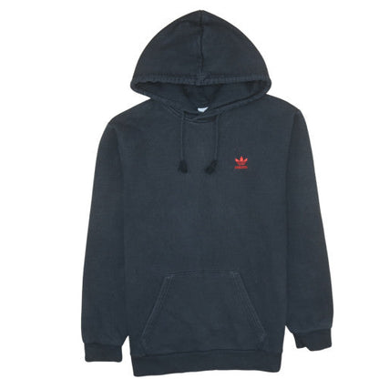 Mens UK Size M adidas Black Pullover Hoodie