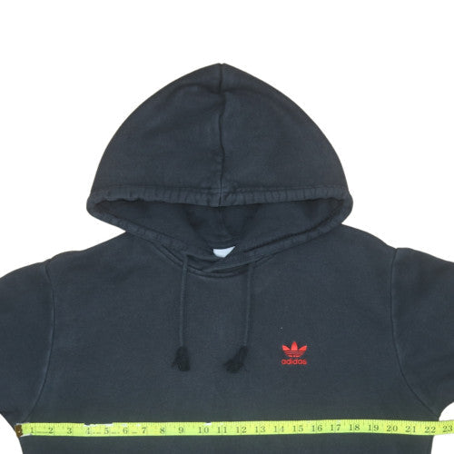 Mens UK Size M adidas Black Pullover Hoodie