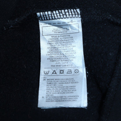 Mens UK Size M adidas Black Pullover Hoodie