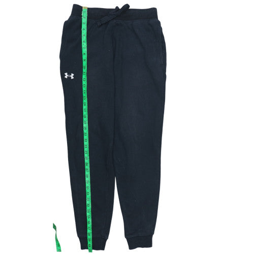 Under Armour Men’s Black Fleece Jogger Trousers M Regular Fit