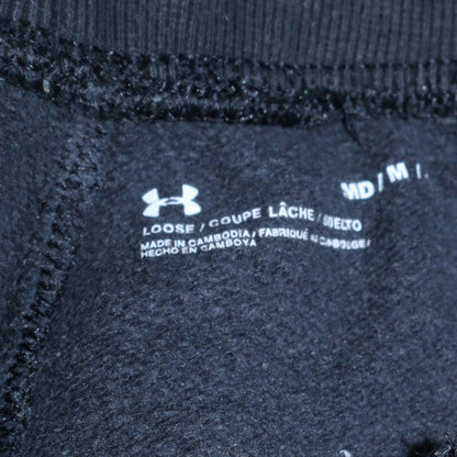 Under Armour Men’s Black Fleece Jogger Trousers M Regular Fit